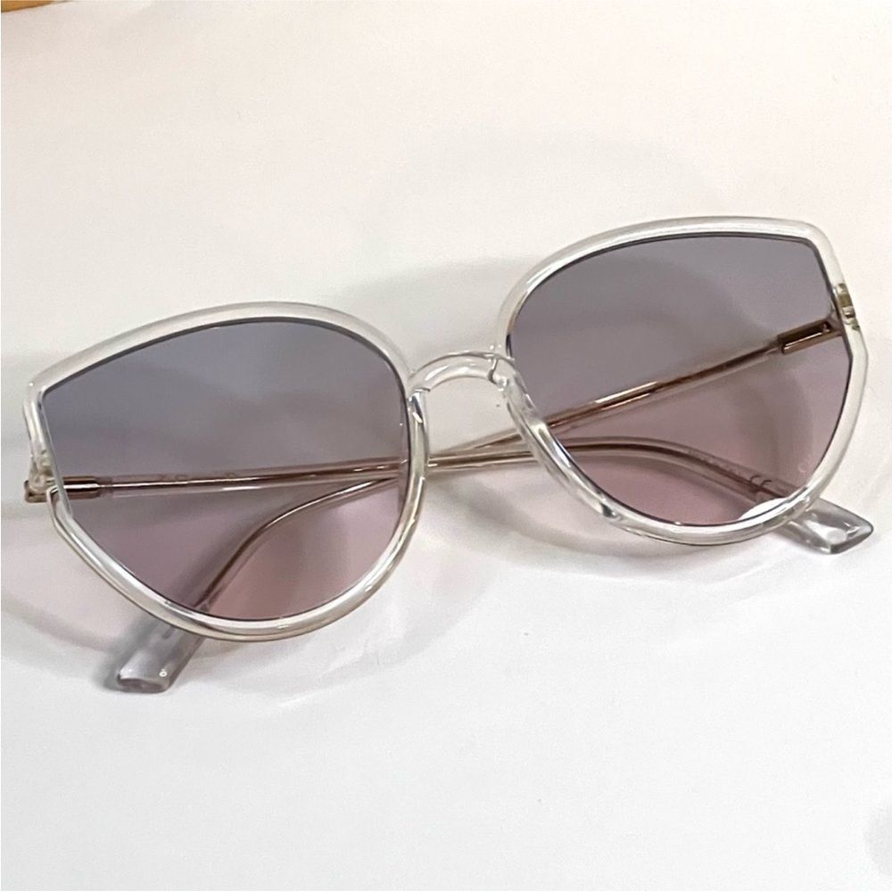 NIB Christian Dior Stellaire SOSTELL4S-900-AJ Clear frame with 2 Dior Case - Picture 4 of 8